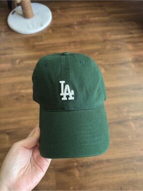 MLB Dark Green LA Logo Baseball Cap